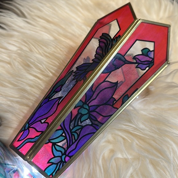 Window hummingbird feeder stained glass.   2 - Picture 13 of 15